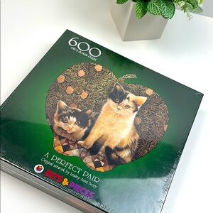 A Perfect Pair Cat Jigsaw Puzzle